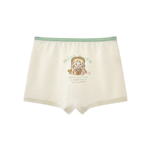 猫人女童内裤莫代尔平角儿童四角裤夏季薄款女孩冰丝款短裤女宝宝