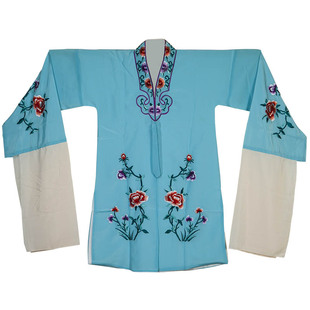 京剧越剧评剧秦腔黄梅戏豫剧服装戏曲服饰青衣花旦女对披练功水袖