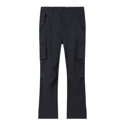 春秋速干直筒微喇长裤女