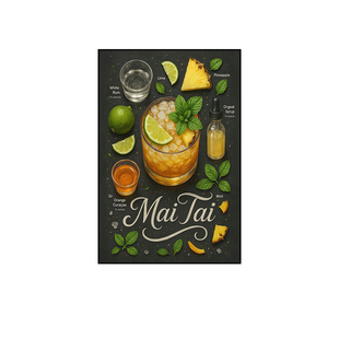 鸡尾酒装饰画餐厅酒吧清吧KTV包房Live House舞厅夜店挂画灯箱