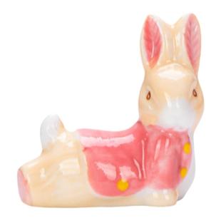 创意陶瓷可爱卡通彼得兔筷子托置物架毛托家用桌面小摆件美食餐具