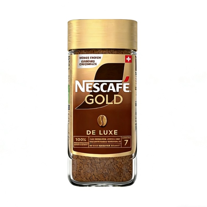 瑞士进口雀巢nescafe金牌咖啡200g黑苦咖啡无蔗糖速溶冻干美式咖
