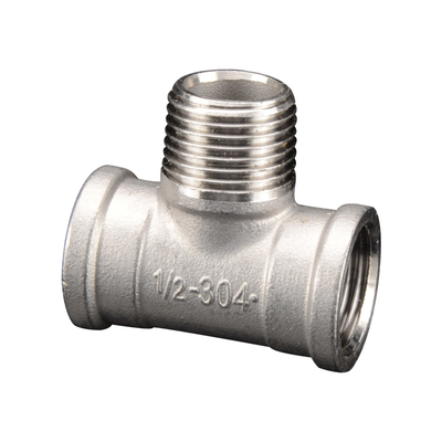 304不锈钢4分接头内内外三通变径