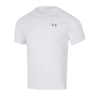 UA安德玛T恤男2026春季上衣健身训练短袖跑步速干衣休闲圆领半袖
