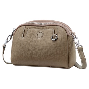 真皮包包女2025新款小方包高级感手机包时尚女包单肩斜挎包小包