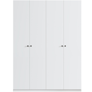 全友家居现代简约组合衣柜带顶柜卧室家用小户型收纳衣橱