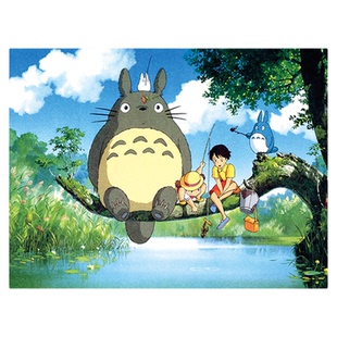 宫崎骏日式动漫龙猫背景布ins挂布卧室床头装饰墙布学生宿舍挂毯