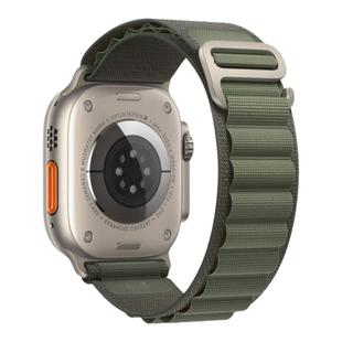 适用于applewatchS9高山回环表带iwatch10/7/6/5/4/3/新款SE户外表带ultra苹果手表S11尼龙编织表带男女运动