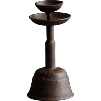 叕木复古民宿侘寂风禅意烛台