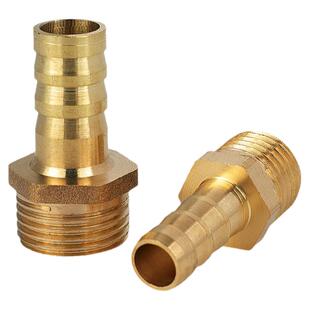 气管接头宝塔PC8-02螺纹直通变径皮管水管软管配件4四6分外丝格林