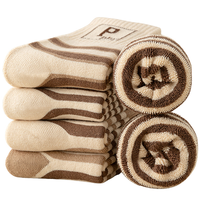 努比精灵儿童冬季加厚毛圈袜