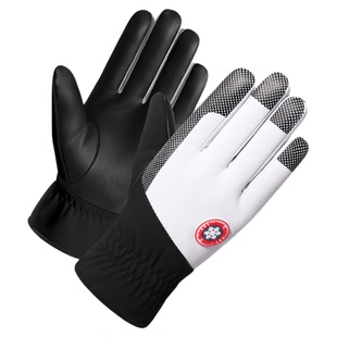 回力冬季防寒男保暖加绒手套户外骑行跑步开车加厚防风可触屏手套