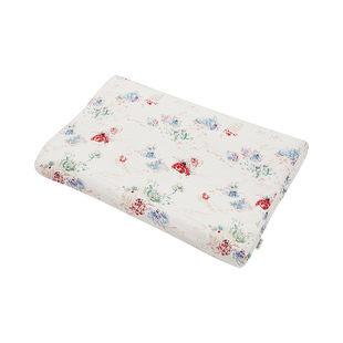 cutelife儿童枕头宝宝波浪硅胶枕3-12岁透气成长护脊不闷汗枕头