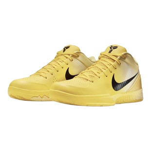乐积运动NIKE ZOOM KOBE 4 科比4代黑黄低帮实战篮球鞋IH0587-700