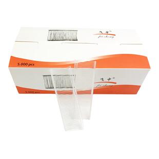 吊牌枪针工字粗胶针子弹衣服装塑料排线飞中白色打标签枪千叶专用