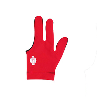 进口正品西关左撇子右手手套桌球三指左手黑色台球手套比拟龙古尼