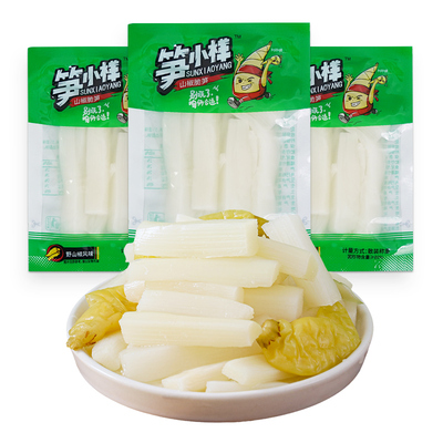 笋小样山椒脆笋笋条野山椒风味