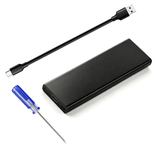 适用苹果MacBook Air/Pro2013-2017固态SSD硬盘盒12-16针转TYPE-C