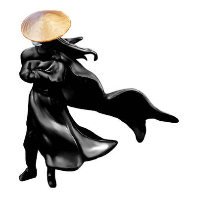 2025新款武林剑客车内饰品摆件