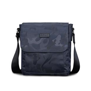 新款单肩包男士包包牛津布斜跨背包休闲帆布包邮差包通勤斜挎包男