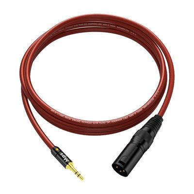 Mps发烧3.5转卡侬音频线