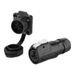 凌科LP-12防水航空插头3芯4孔2 6 7 8芯传感器LED灯工业连接器件