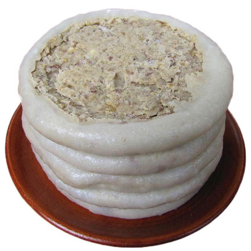 湖北孝感纯手工新鲜绿豆糍粑