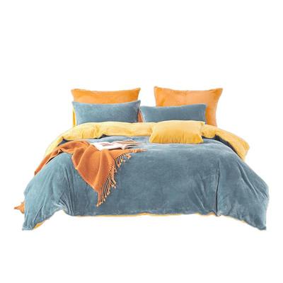 水星牛奶绒保暖抗静电被套