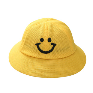 小黄帽学生安全帽黄色帽幼儿园渔夫帽日系儿童男女童小丸子同款