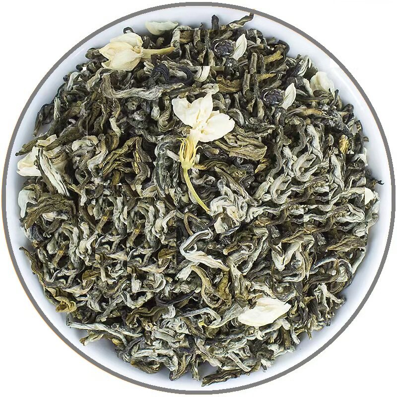 茉莉花茶广西飘雪200克耐冲泡