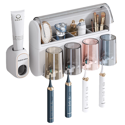 【谢霆锋推荐】防尘壁挂式牙刷架