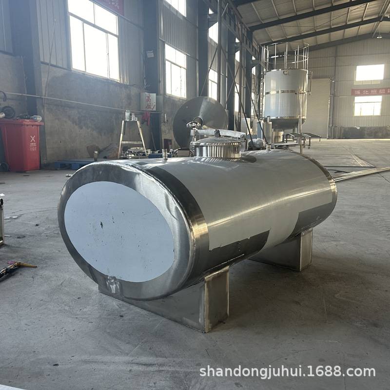 皮卡车卧式运输罐 甲醇运输罐 卧式不锈钢罐厂家 304乙醇储备罐