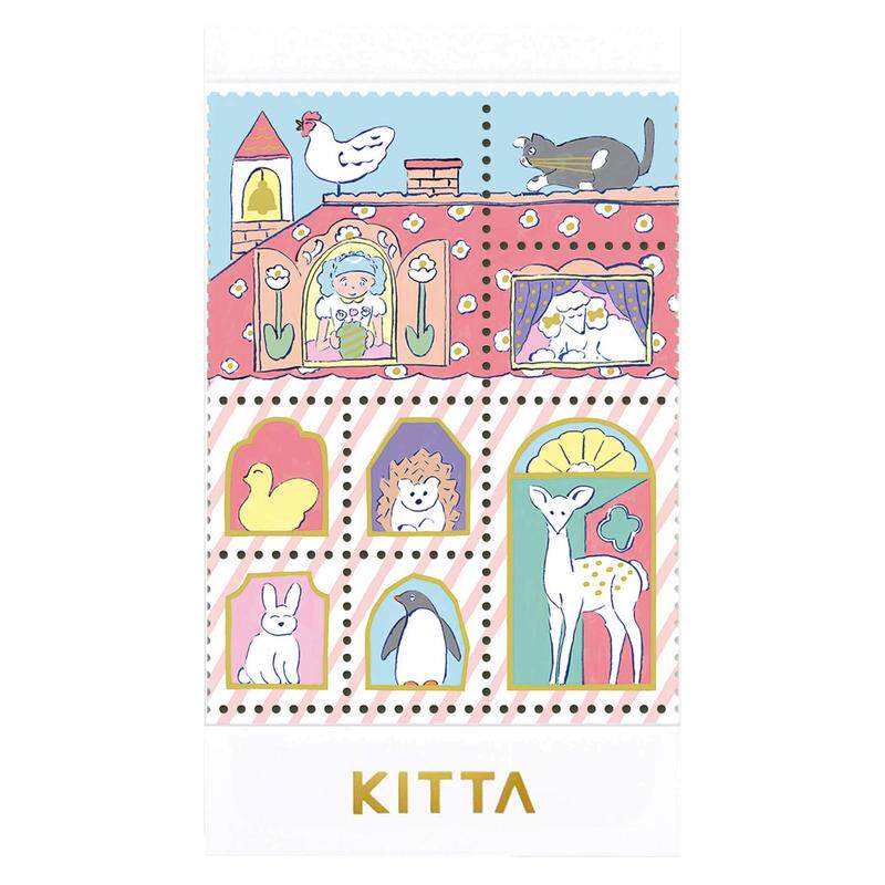 锦宫kitta便携贴纸14弹