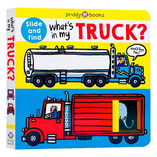 我的卡车里有什么 英文原版 What’s in My Truck? 罗杰普利迪 幼儿英语启蒙认知绘本 搭我的家里有什么 我的100辆汽车