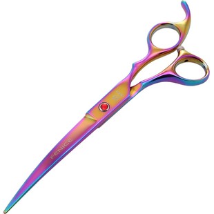 玄鸟宠物美容剪刀 直剪弯剪牙剪鱼骨剪 泰迪比熊狗狗修毛专用剪刀