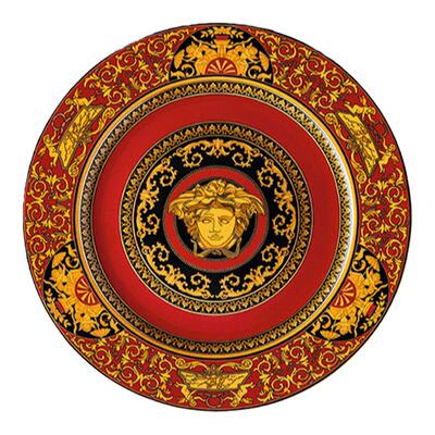 经典红色美杜莎碗盘餐具