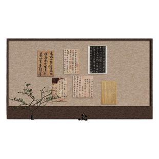 毛毡板墙贴照片墙背景板墙面装饰书法作品展示自粘软木墙板留言板