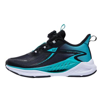 飞翼2.0|361度童鞋男童运动鞋春秋季皮革面防水中大童男孩跑步鞋