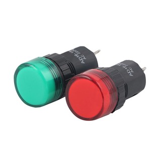 LED指示灯信号灯AD16-16E直径16MM红黄绿蓝白12V24V110V220V380V