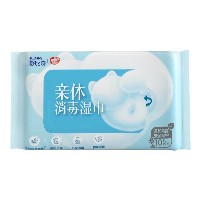 舒比奇英氏亲体消毒湿巾