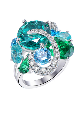 MONICONIC女925银天然皓石赠礼盒