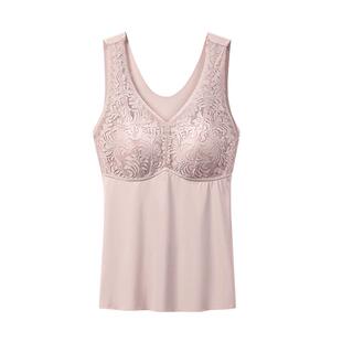 中老年妈妈女士背心胸罩免穿文胸一体式薄款美背内衣2026新款爆款