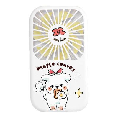 猫咪USB线充电手持式小风扇