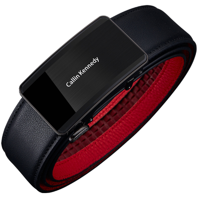 CallinKennedy皮带男本命年红色