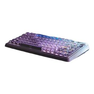 wooting60黑雾透侧刻透明键帽磁轴OEM机械键盘客制化满改ez63/RS6