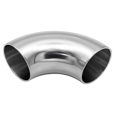 304不锈钢弯头90度内外镜面焊接