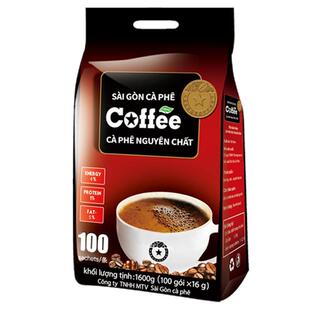 越南西贡进口三合一原味即溶咖啡粉上班防困速溶咖啡官方旗舰店