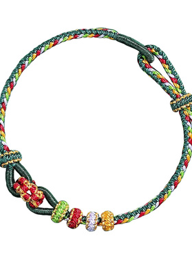 【99%优评】端午节五彩线手绳