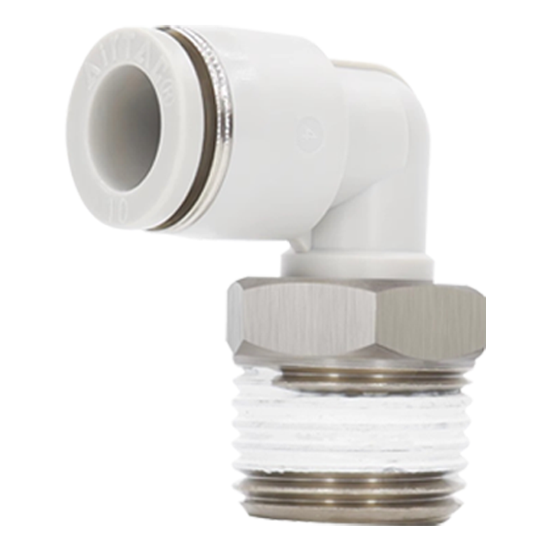 亚德客气动螺纹直通弯头PL4M3-M APC1002 PC802 POC601 PL803接头