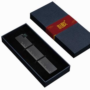 定制刻字印logo金属直尺书签高档精致古典中国风文创设计年会礼品奖励学生学校毕业纪念品订制企业商务伴手礼